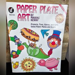 Paper plate art book